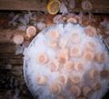 Дикие морепродукты и рыба Российских морей