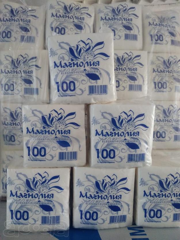 Продажа бумажных салфеток