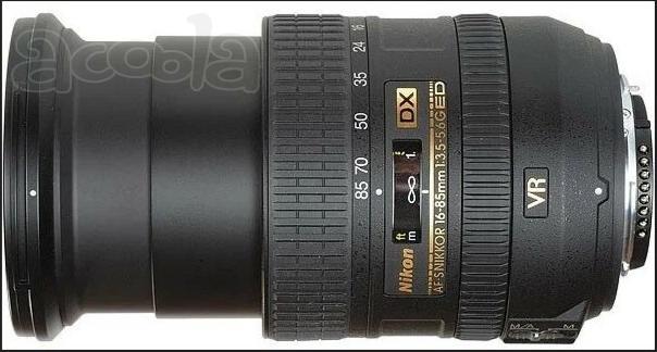 Объектив Nikon 16-85mm f/3.5-5.6G ED VR AF-S DX Nikkor