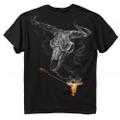 Футболка Buckwear  Smoke Bull Skull