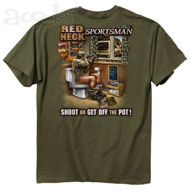 Футболка Buckwear Redneck Get Off The Pot