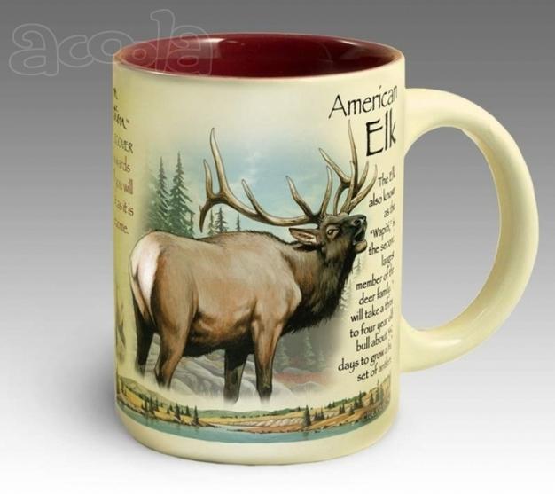 Кружка керамическая American Elk (American Expedition)
