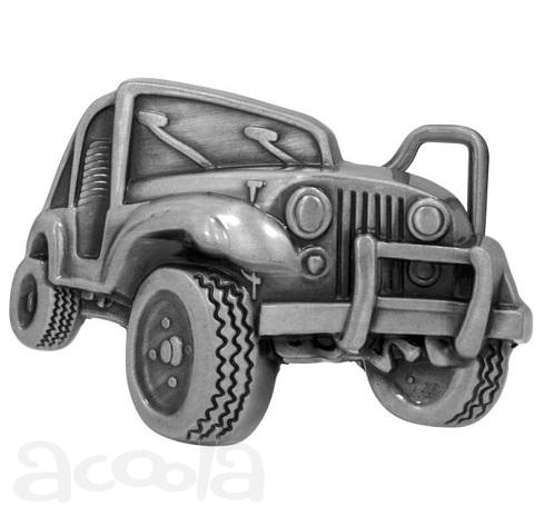 Пряжка для ремня Jeep Wrangler Off Road Silver