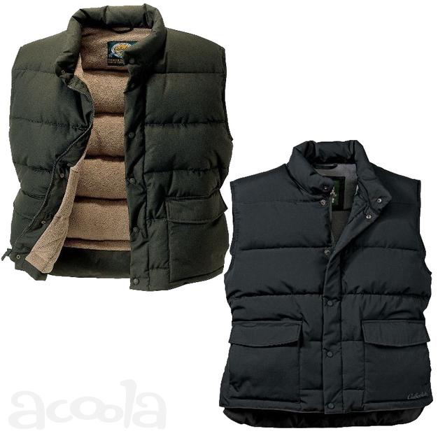 Пуховик жилет Cabelas Fleece-Lined Down 2 цвета