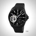 TAG Heuer Чёрный каучуковый ремешком №1028
