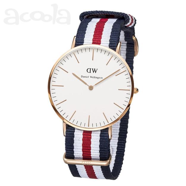 Часы Daniel Wellington Canterbury (золотой корпус)