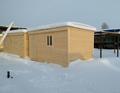 Деревянная бытовка 4.0 вагонка