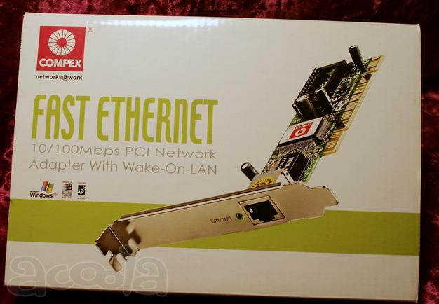 Сеть. карта PCI Fast Ethernet Adapter card 10/100