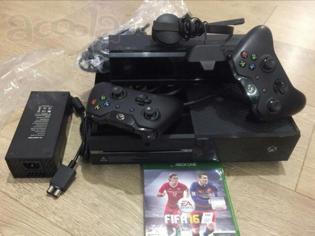 XBOX ONE 500GB 2gamepad + kinect 30.11.2016