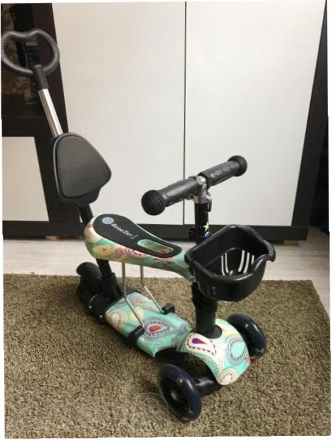 5 как 1 Scooter самокат детский Принт тт-3001*8