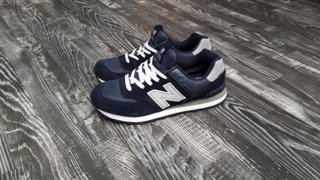 Кроссовки новые New balance 574 Navy blue