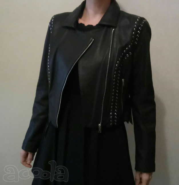 Новая кожаная куртка Bebe