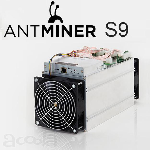 Новые майнеры S9 14 th/s в наличии