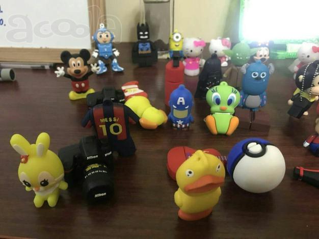 USB флешки оптом. Флешка-игрушка. Флешка-брелок. 8,16,32 гб.