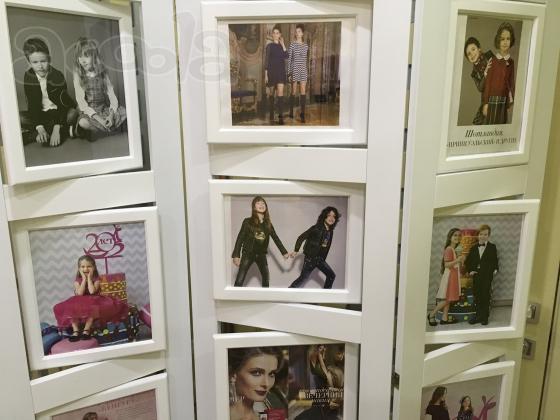 Ширма фотоальбом с вращающимися фоторамками