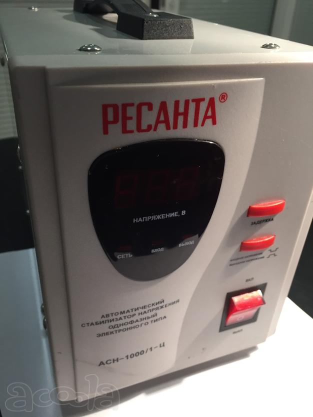 Стабилизатор напряжения Ресанта асн-1000/1-ц