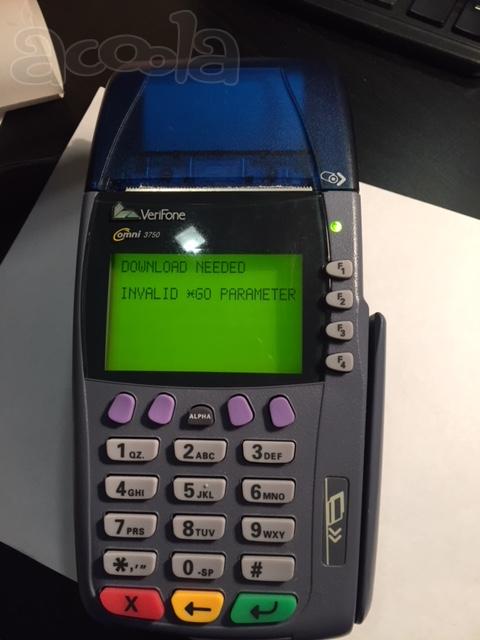 Pos терминал verifone 3750