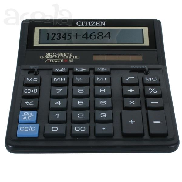 Калькулятор настольный Citizen SDC-888TII