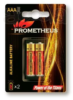 Элемент питания А/LR3-BL2, "Prometheus energy", напряжение - 1,5 V, алкалайновая батарейка, 2 шт. в блистере.