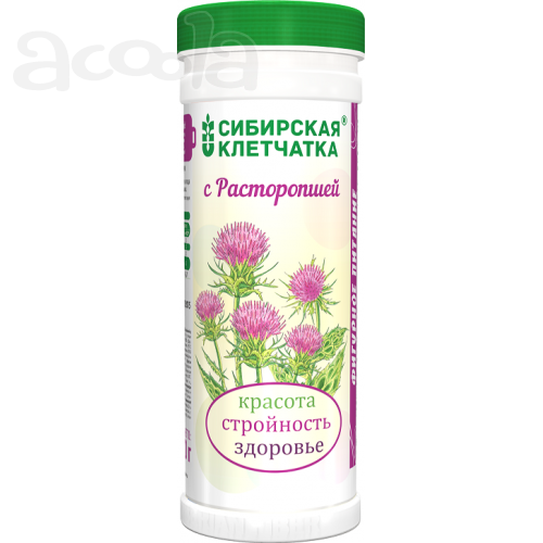 Сибирская клетчатка с расторопшей - 170 г