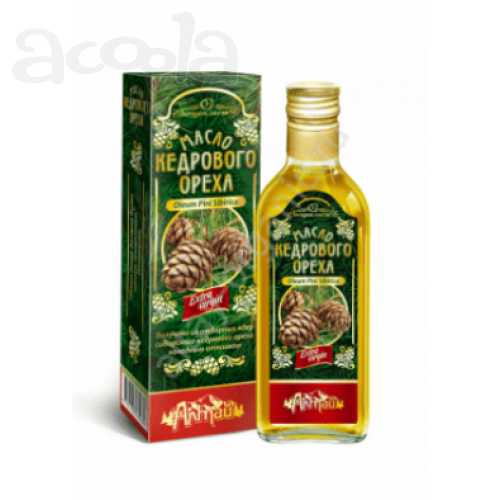 Масло кедрового ореха Алтай, 250 мл