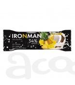 IRONMAN™ протеиновый батончик без глазури (пина-колада) - 50 г
