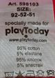 Бомбер PlayToday. Красный бомбер из футера на молнии для девочки.