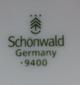 Молочник и сливочник Schonwald Germany (Бавария) ,фарфор с клеймом 68-72 г.г.