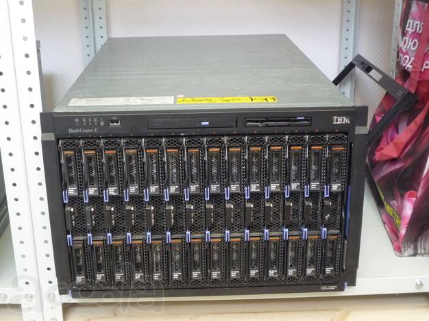 168 ядер 672 гб озу IBM BladeCenter E x5645