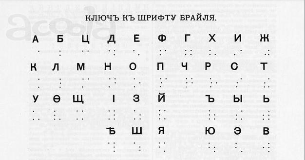 Курс "Шрифт Луи Брайля для слепых (тренажер для тифлопедагогов) "