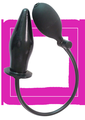 ЧЁРНЫЙ С РАСШИРЕНИЕМ PUMPN PLAY PLUG - 12 СМ. от Love Monster