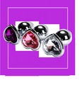 ПРОБКА СЕРДЦЕ ИЗ СТАЛИ от Love Monster