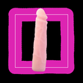 РЕАЛИСТИЧНЫЙ НА ОЩУПЬ ФАЛЛОИМИТАТОР БЕЗ МОШОНКИ - 23 СМ. от Love Monster