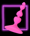РОЗОВАЯ СИЛИКОНОВАЯ ПРОБКА LOVERTY - 8 СМ. от Love Monster