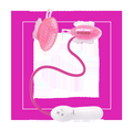 РОЗОВАЯ ВИБРОБУКАШКА С ВАКУУМНЫМ ВСАСЫВАНИЕМ от Love Monster