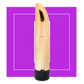 ЗОЛОТИСТЫЙ МИНИАТЮРНЫЙ ВИБРАТОР GOLD LADYFINGER - 13 СМ от Love Monster