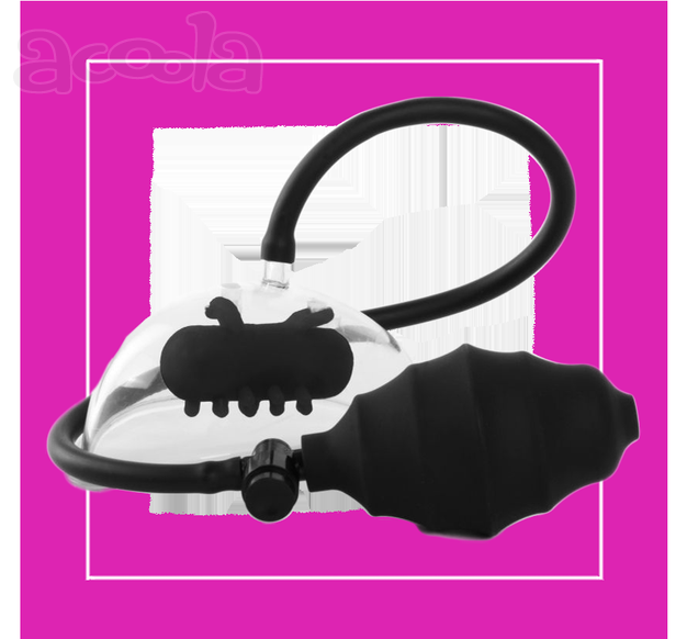 ЧЁРНАЯ ВАКУУМНАЯ VIBRATING PUSSY PUMP от Love Monster