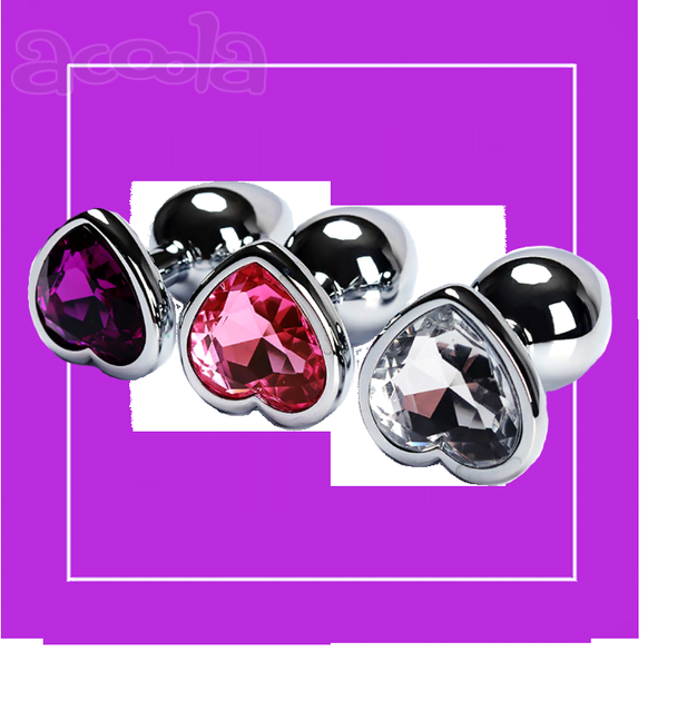 ПРОБКА СЕРДЦЕ ИЗ СТАЛИ от Love Monster