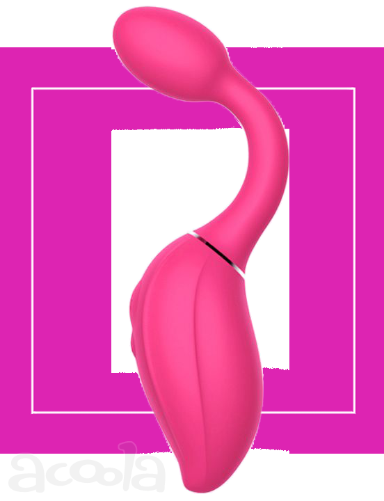 РОЗОВЫЙ РАСШИРЯЮЩИЙСЯ ВИБРАТОР GINA - 19,4 СМ. от Love Monster