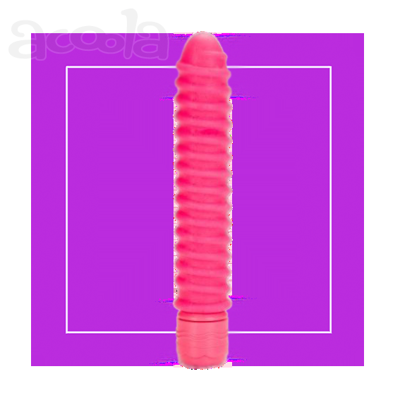 РОЗОВЫЙ ВИБРАТОР СО СПИРАЛЕВИДНЫМ РЕЛЬЕФОМ SORORITY SCREW - 12,75 СМ от Love Monster