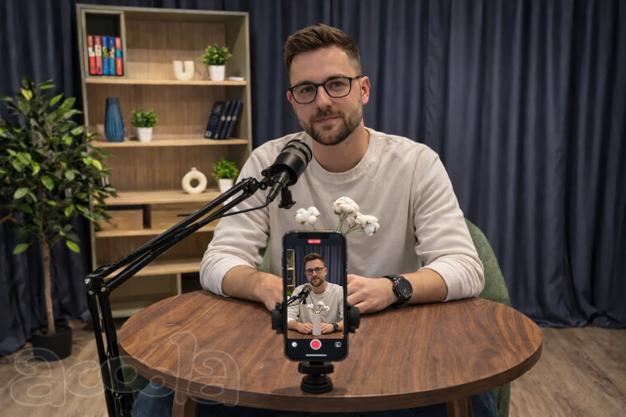 Студия для записи подкастов и видео в Москве | Снято!